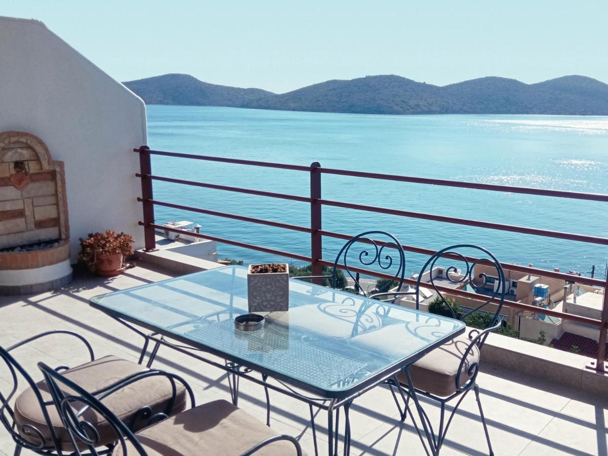 Marilena Panoramic Sea View House Apartamento Eloúnda Exterior foto