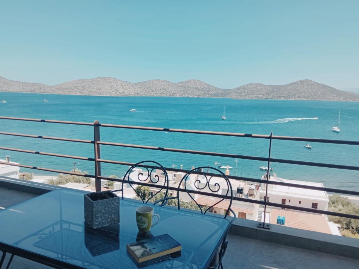 Marilena Panoramic Sea View House Apartamento Eloúnda Exterior foto