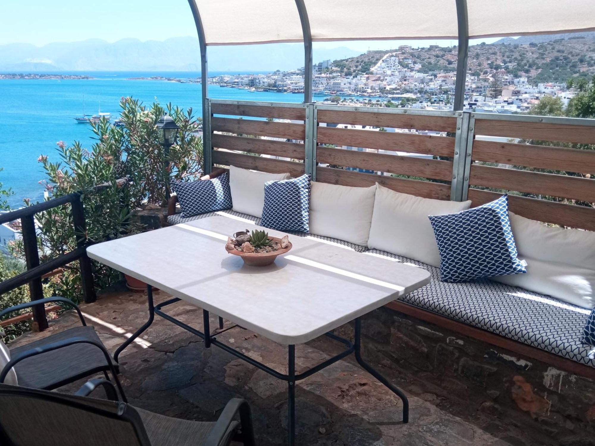 Marilena Panoramic Sea View House Apartamento Eloúnda Exterior foto