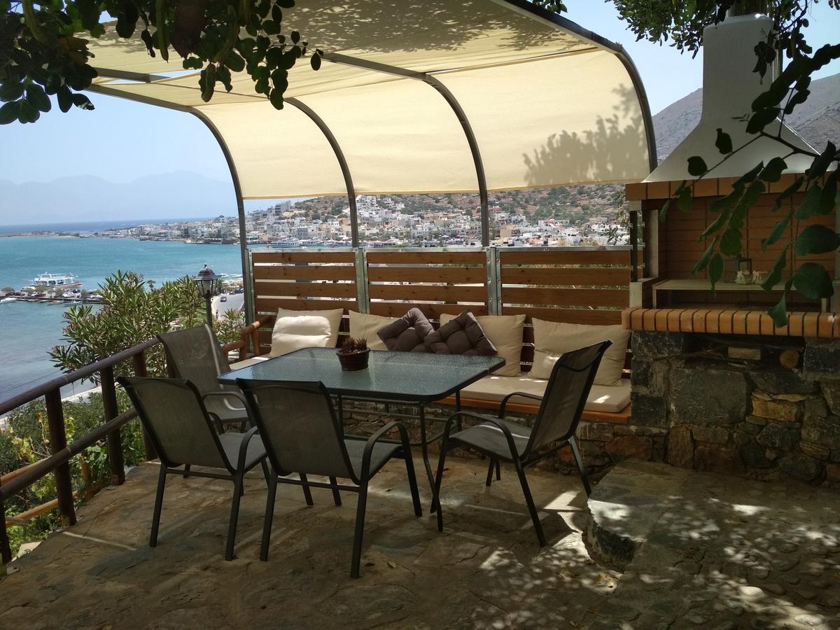 Marilena Panoramic Sea View House Apartamento Eloúnda Exterior foto